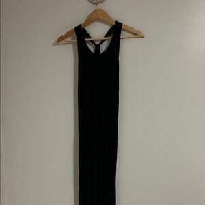 GAP Elegant Black Sleeveless Maxi Dress